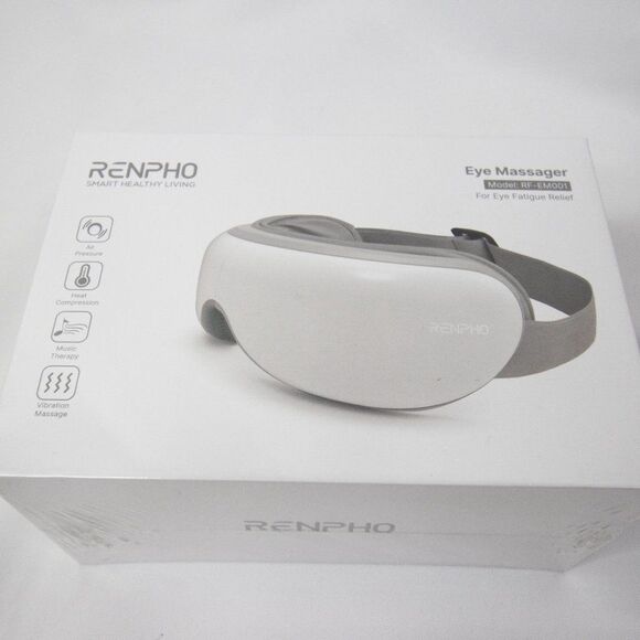NWT RENPHO Eye Massager with Heat Bluetooth Music, color: black - Picture 15 of 15